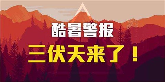 三伏天来了 