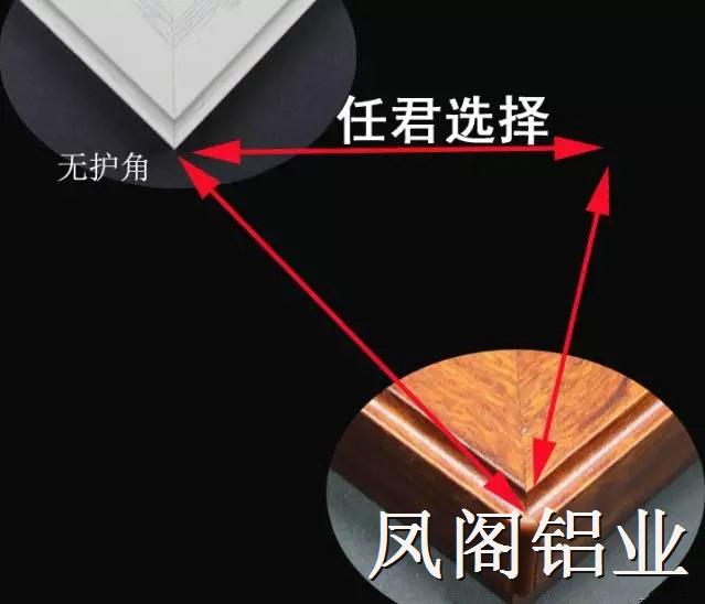 门框有两种规格：一种没有护角，另一种带护角！